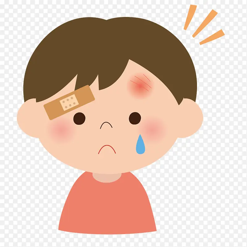 一个感冒的小孩子不舒服免扣矢量PNG图片素材下载_图片编号8285225-PNG素材网