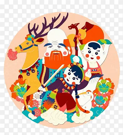 卡通装饰画
