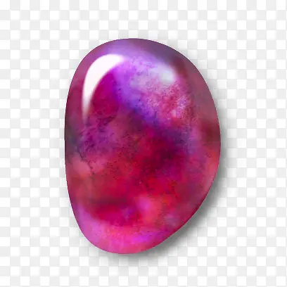 紫色创意宝石
