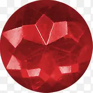红色水晶
