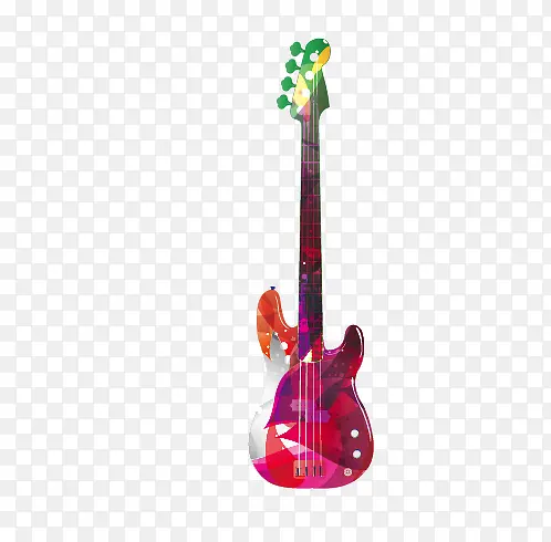 紫色炫酷吉他