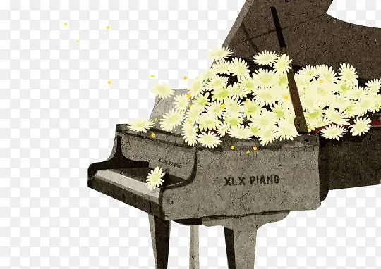 鲜花钢琴