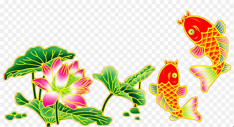 金鱼荷花素材PNG图片素材下载_图片编号8295666-PNG素材网