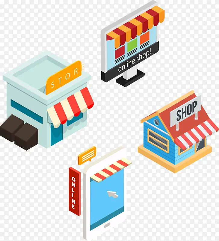 矢量手绘商店PNG图片素材下载_图片编号8298361-PNG素材网