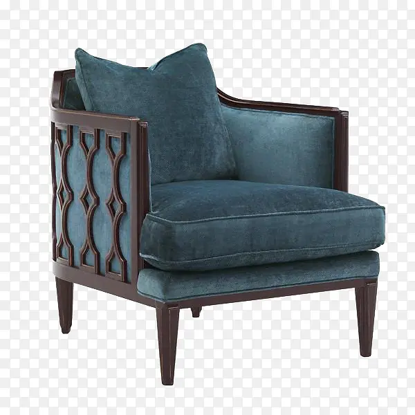 墨蓝色美式沙发