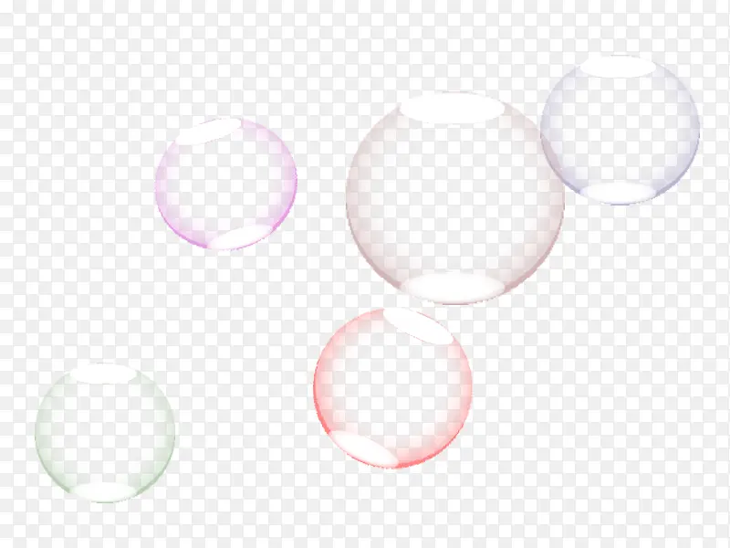 玻璃珠透明玻璃球png图片