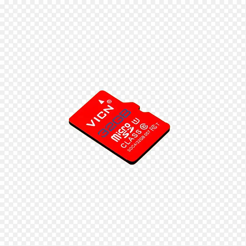 红色手机32GB内存卡