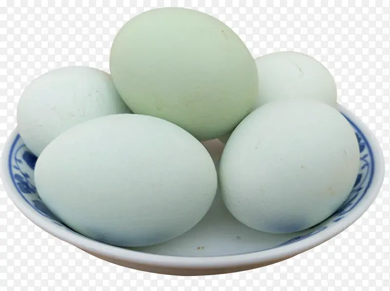 原生态绿壳鸡蛋素材