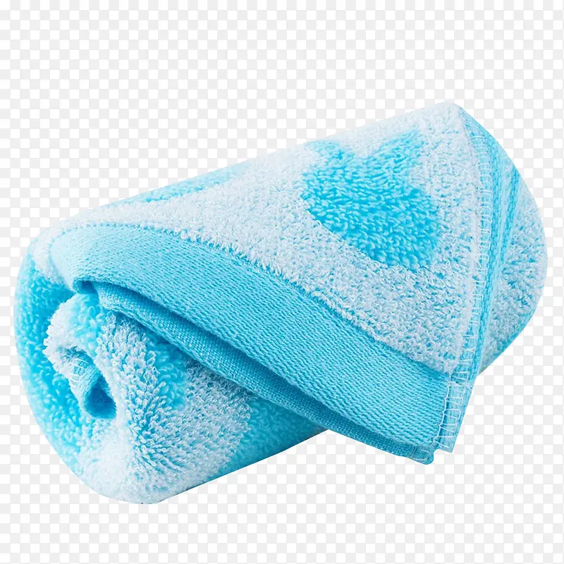 超柔蓝布毛巾