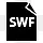 文件格式SWF简单的黑色iph