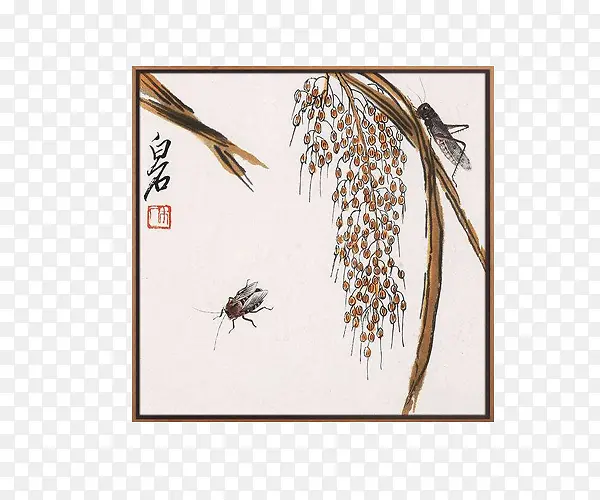 客厅餐厅新中式挂画