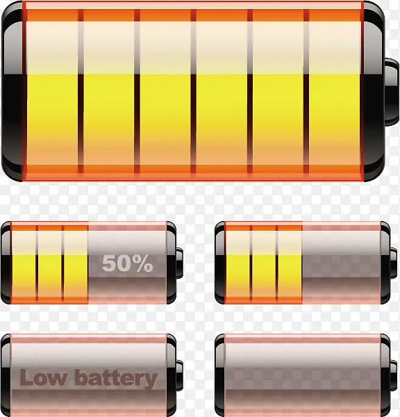 电池矢量图