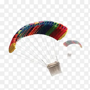 彩色降落伞素材