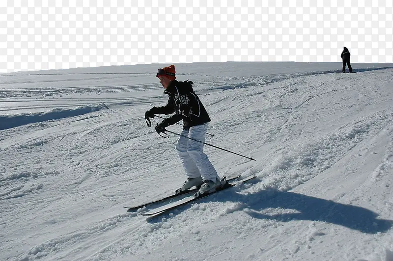 冬日滑雪
