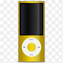 黄色的苹果iPod Nano 克