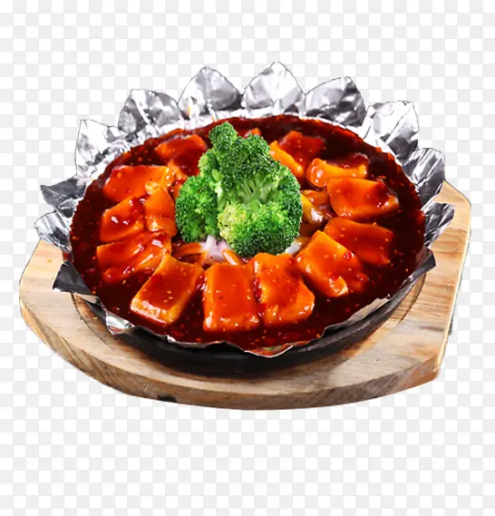 韩式铁板烧豆腐