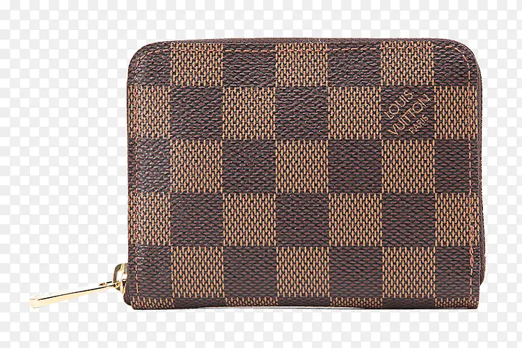 Louis Vuitton棕色棋盘格包