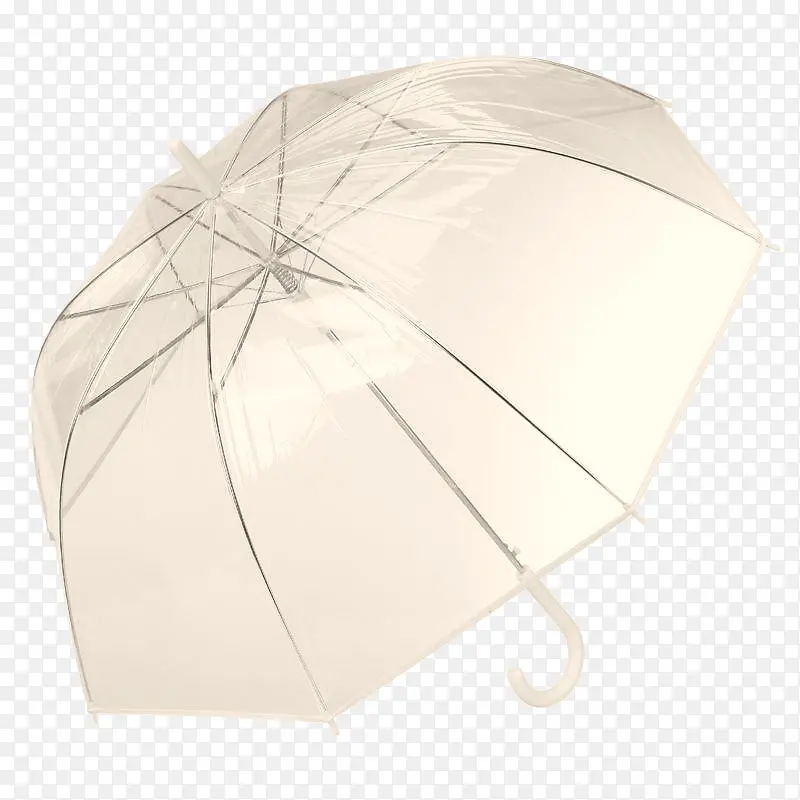 一把透明伞png素材图片