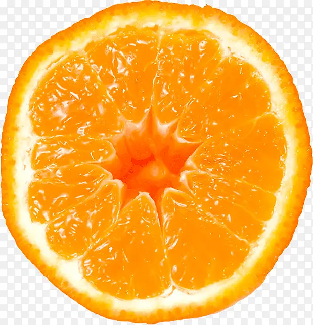 切开橙子