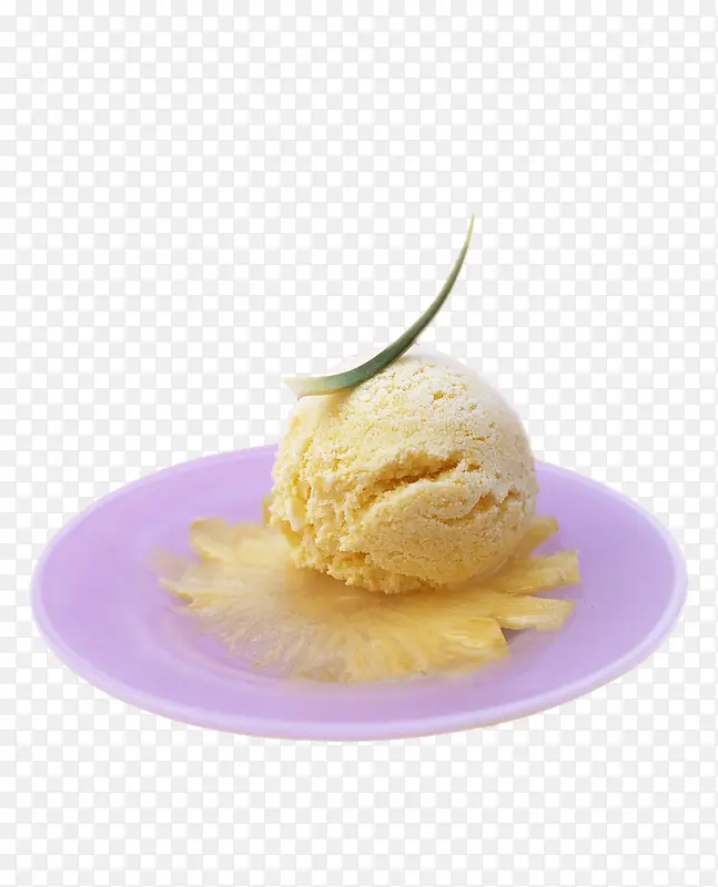 盘装手工冰淇淋球