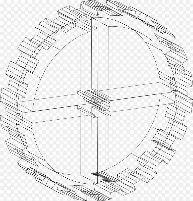 轮轴绘制图