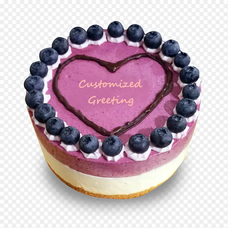 紫色蛋糕