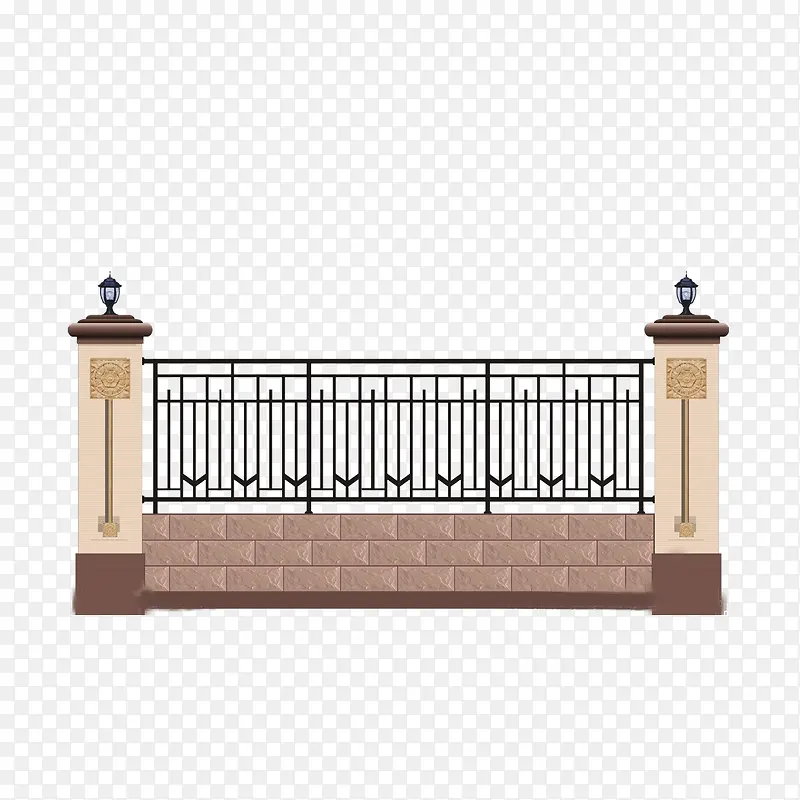 手绘围栏