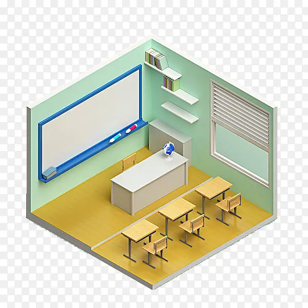 教室模型