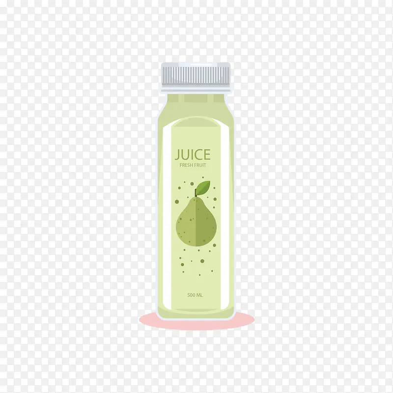 绿色的梨子汁饮料