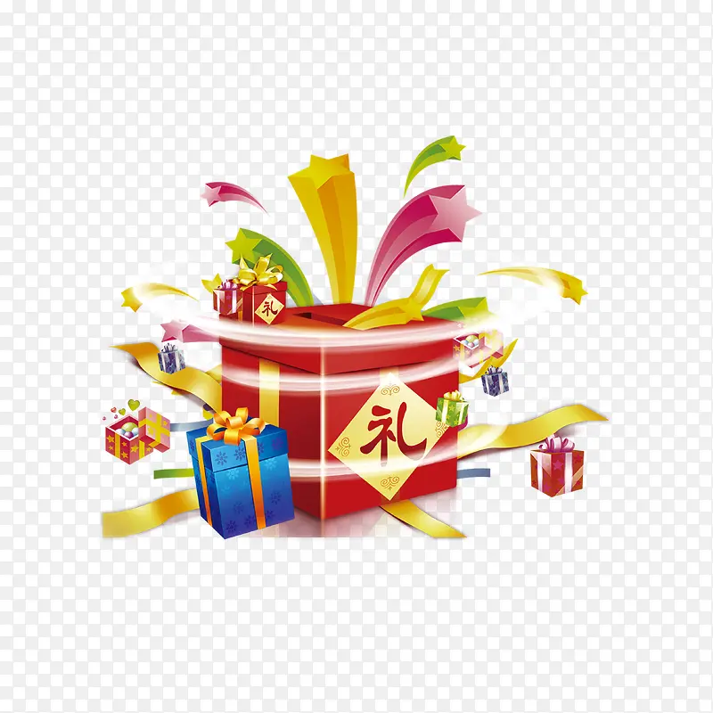 彩色礼包图PNG图片素材下载_图片编号8329942-PNG素材网
