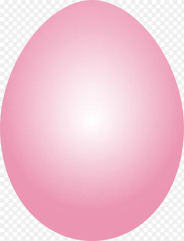 粉紫色手绘鸡蛋png