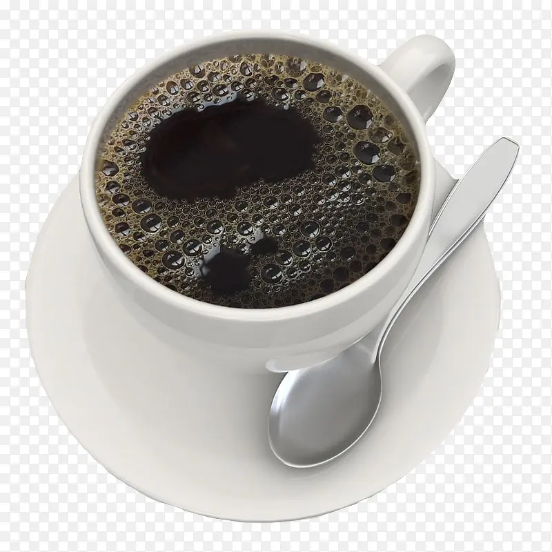 黑色杯装咖啡浓缩咖啡