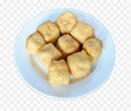 美味的豆腐泡素材图片