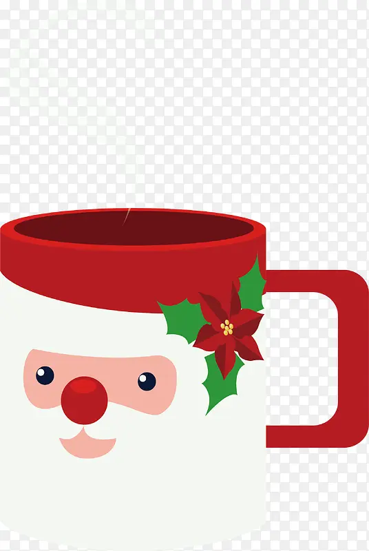 卡通圣诞老人咖啡杯