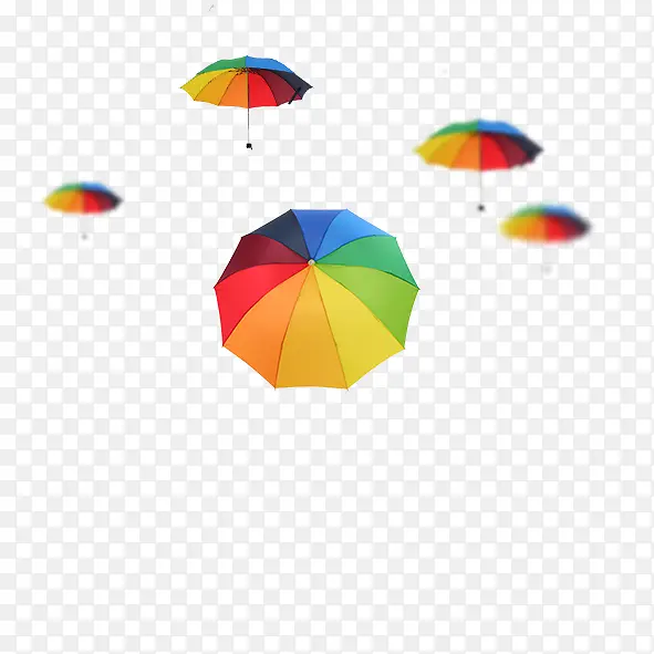 漂浮雨伞