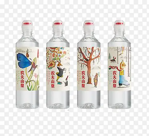 农夫山泉四瓶组合学生饮用水