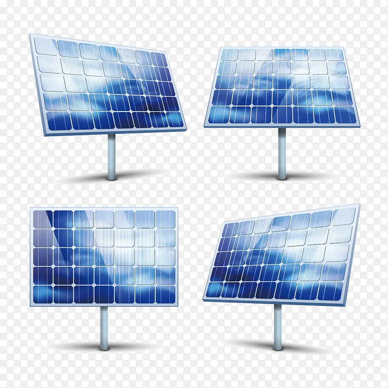 产品实物图太阳能发电板