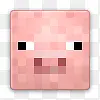 猪Minecraft的头像图标