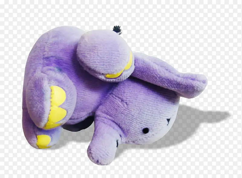 紫色倒立大象