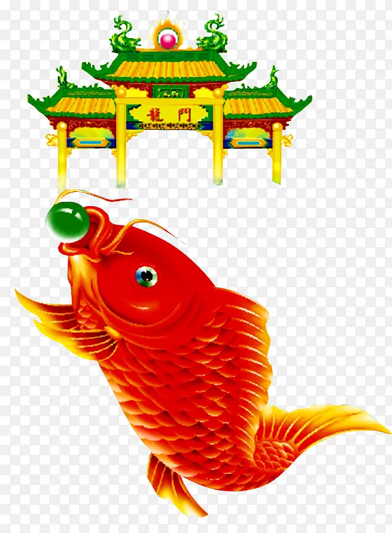 鲤鱼跳龙门