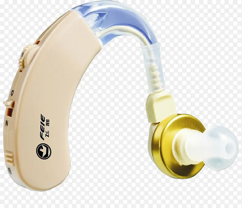 金色助听器免抠素材