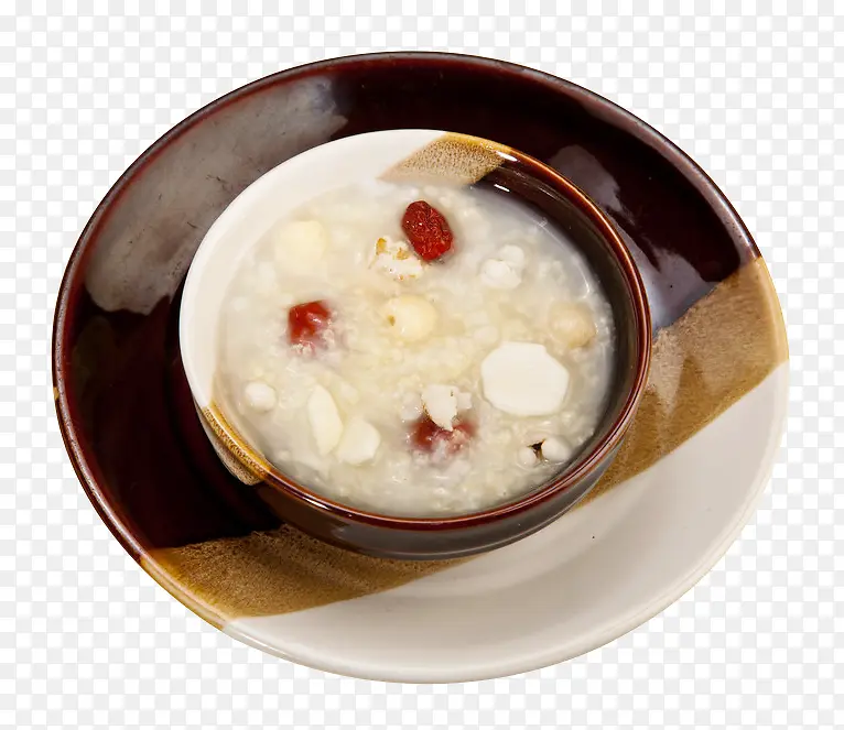 红枣莲子大米粥