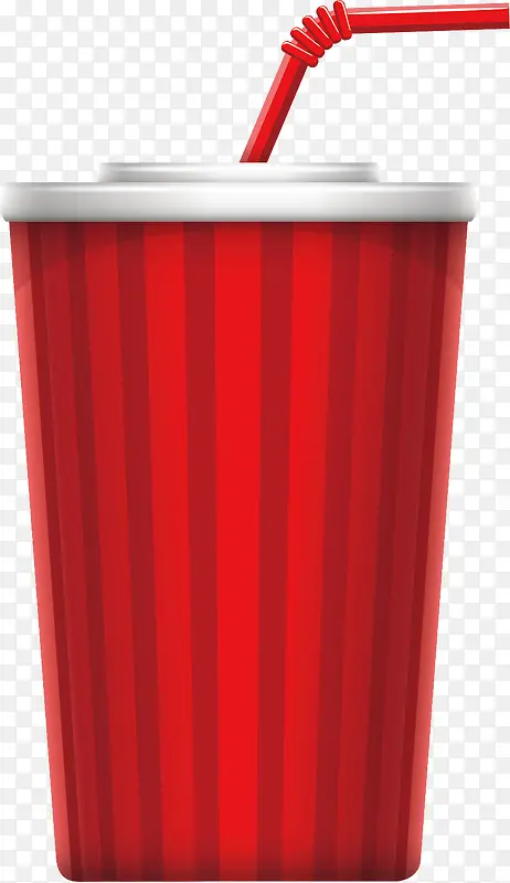 红色纸杯素材