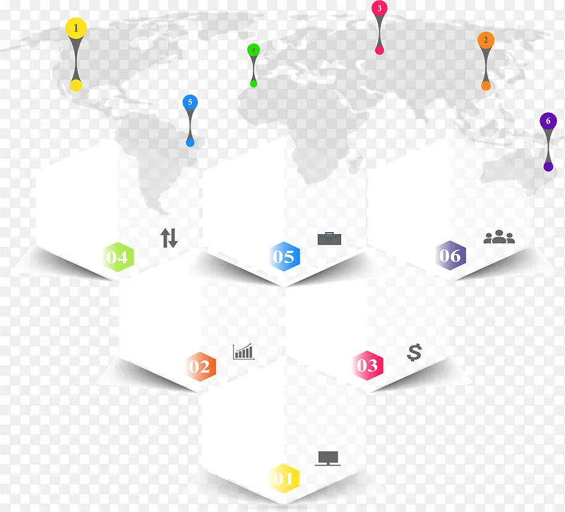 矢量创意PPT元素