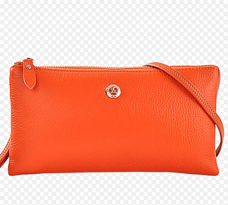橙色手拿包