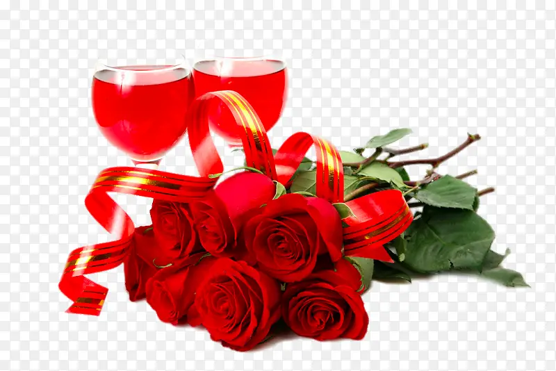 8朵红色的玫瑰花