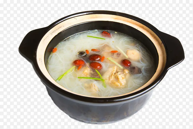 砂锅粉丝鸡汤