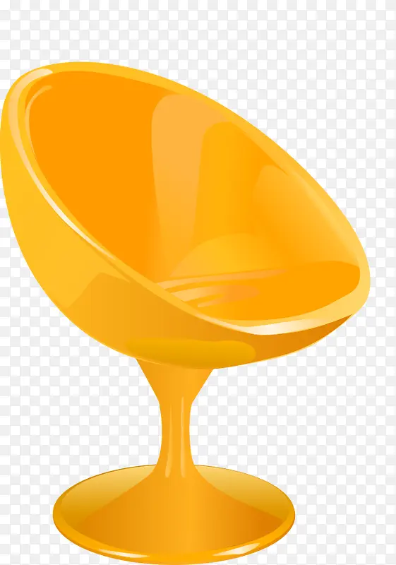 橙色椅子