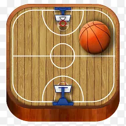 篮球木wooden-sports-icons