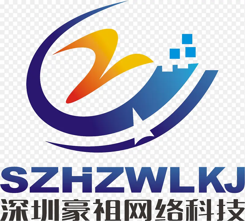 网络科技logo创意图标